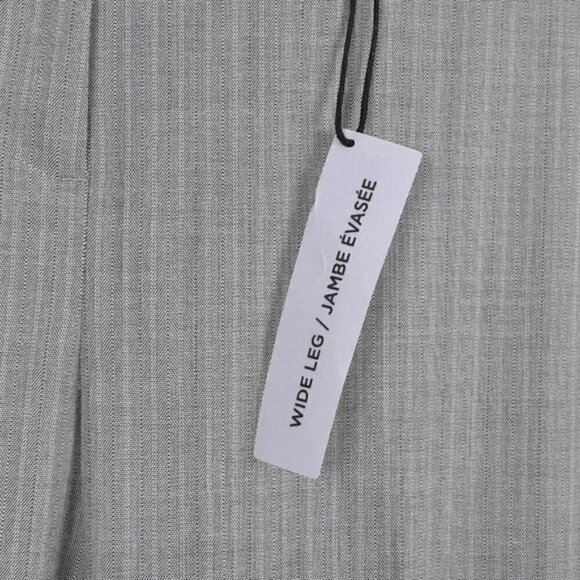 NWT Penningtons Pants Slightly Curvy Fit Gray Straight Leg Size 16 - Picture 3 of 11